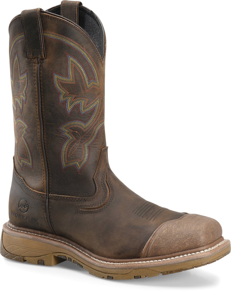 Double H Boot 12 WorkFlex Wide Square Composite Toe in Cream Buster ...