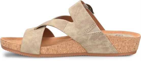 EuroSoft Gladis in Stone Taupe Suede - EuroSoft Womens Sandals on ...