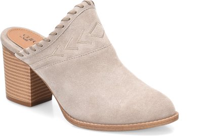 Eurosoft Shoes – Sandy Mist Grey Suede