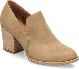 Sascha in Stone Taupe Suede - style number ES0008828
