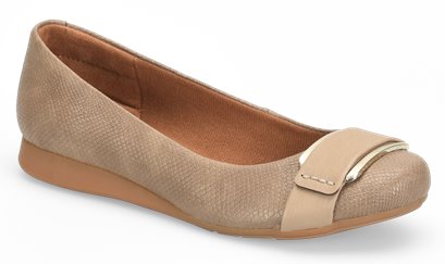 Giana  in TAUPE SNAKE - style number ES0020458