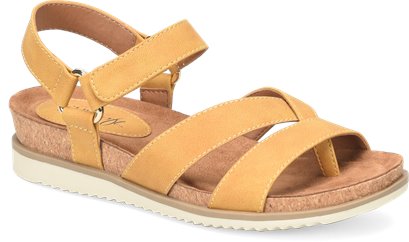 Lynelle in YELLOW NUBUCK - style number ES0023433
