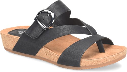 EuroSoft Gladis in Black - EuroSoft Womens Sandals on Shoeline.com