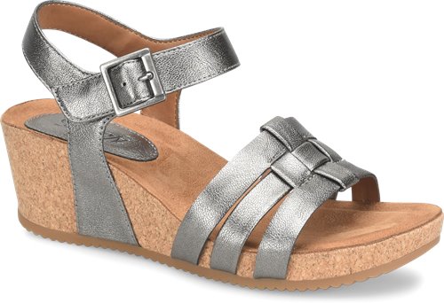 EuroSoft Ericka in SMOKE - EuroSoft Womens Sandals on Shoeline.com