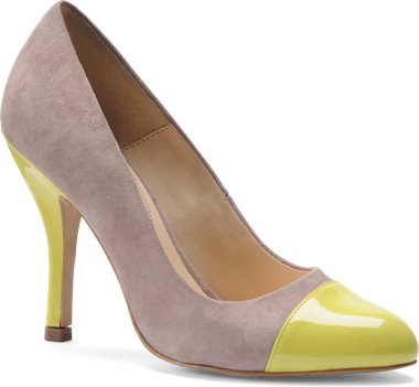 Blush Suede Mellow Yellow Patent Isola Aira
