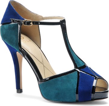 Blue Green Suede Isola Catalina