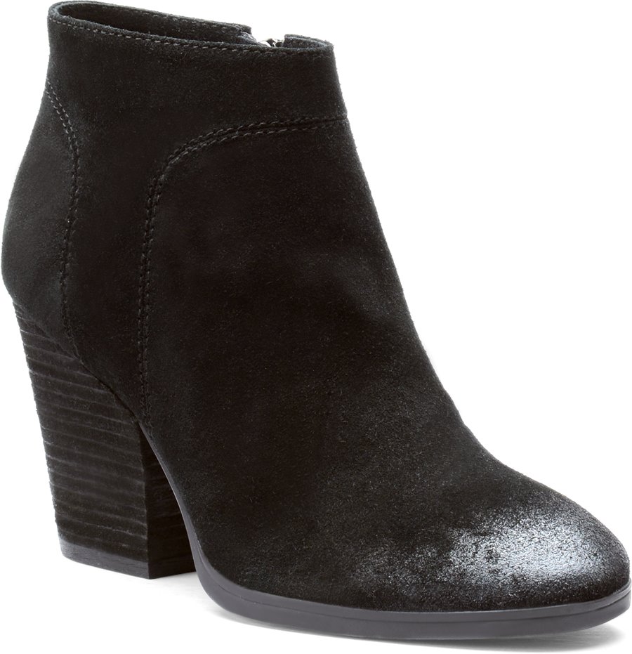 Isola Shoes - Isola Leandra Women's Shoes in Black Suede color. - #isolashoes #blackshoes