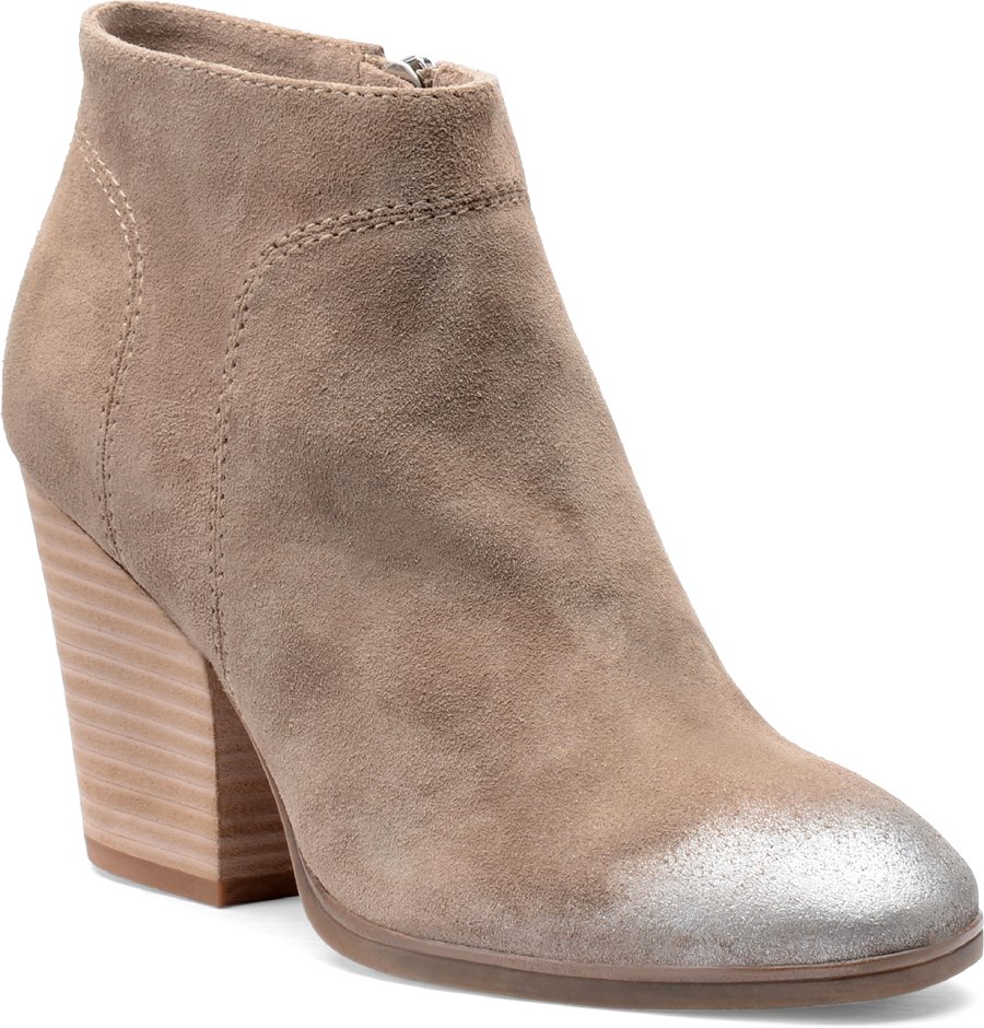Isola Shoes - Isola Leandra Women's Shoes in Stone Suede color. - #isolashoes #stoneshoes