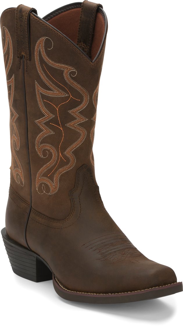 Justin Boot Kaven in Dark Brown 
