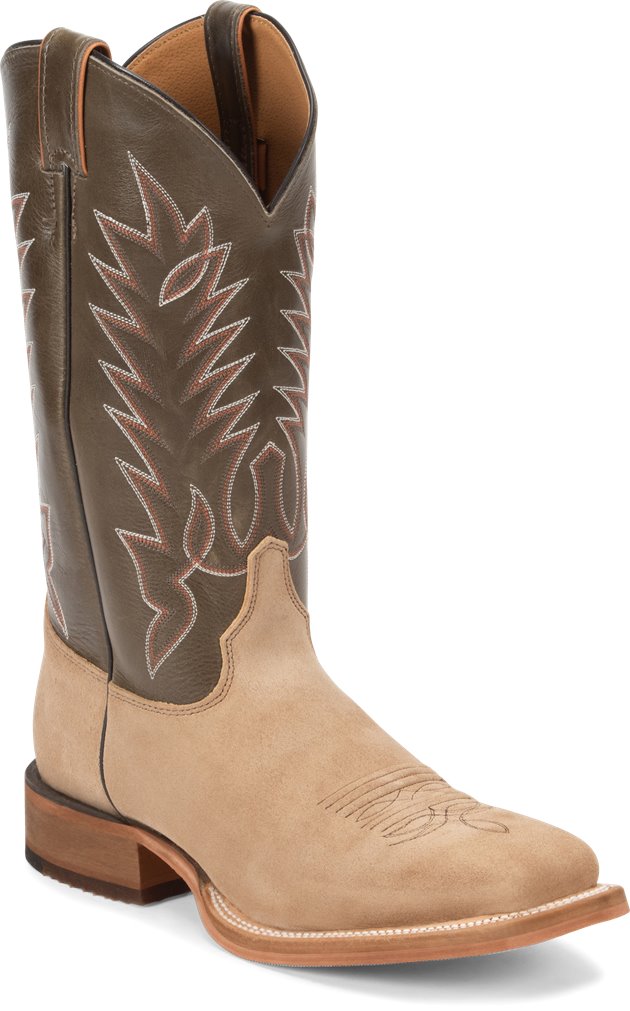 justin kerrville khaki boots