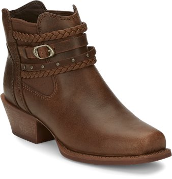 Justin Boot Winona in Brown - Justin Boot Womens Western on Shoeline.com