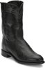 JUSTIN BOOTS #3172 BROCK ROPER BLACK SMOOTH