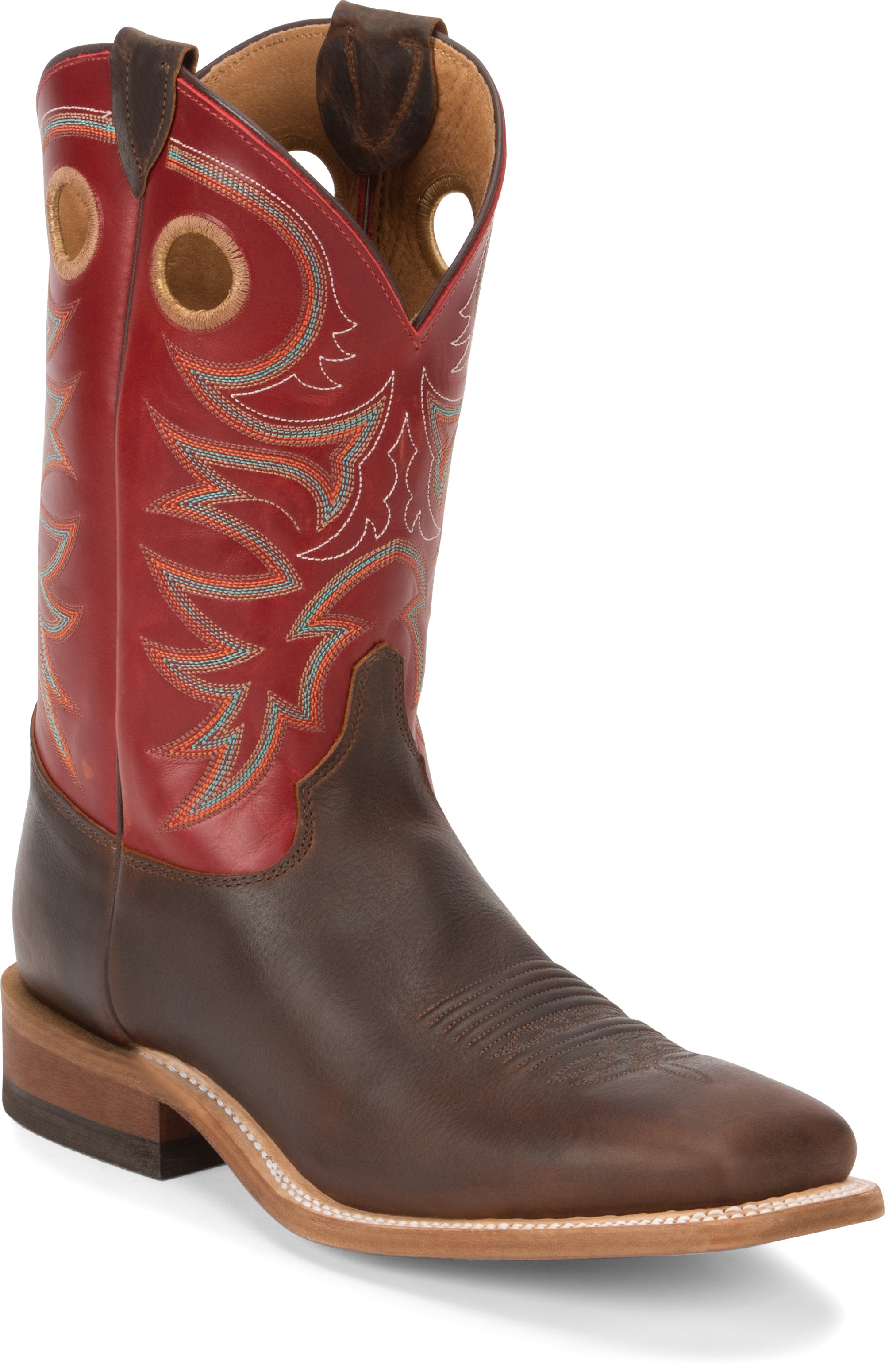 justin red roper boots