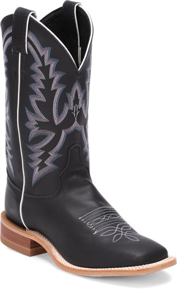 black justin boots