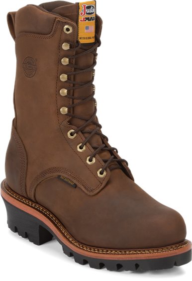 10 inch lace up work boots