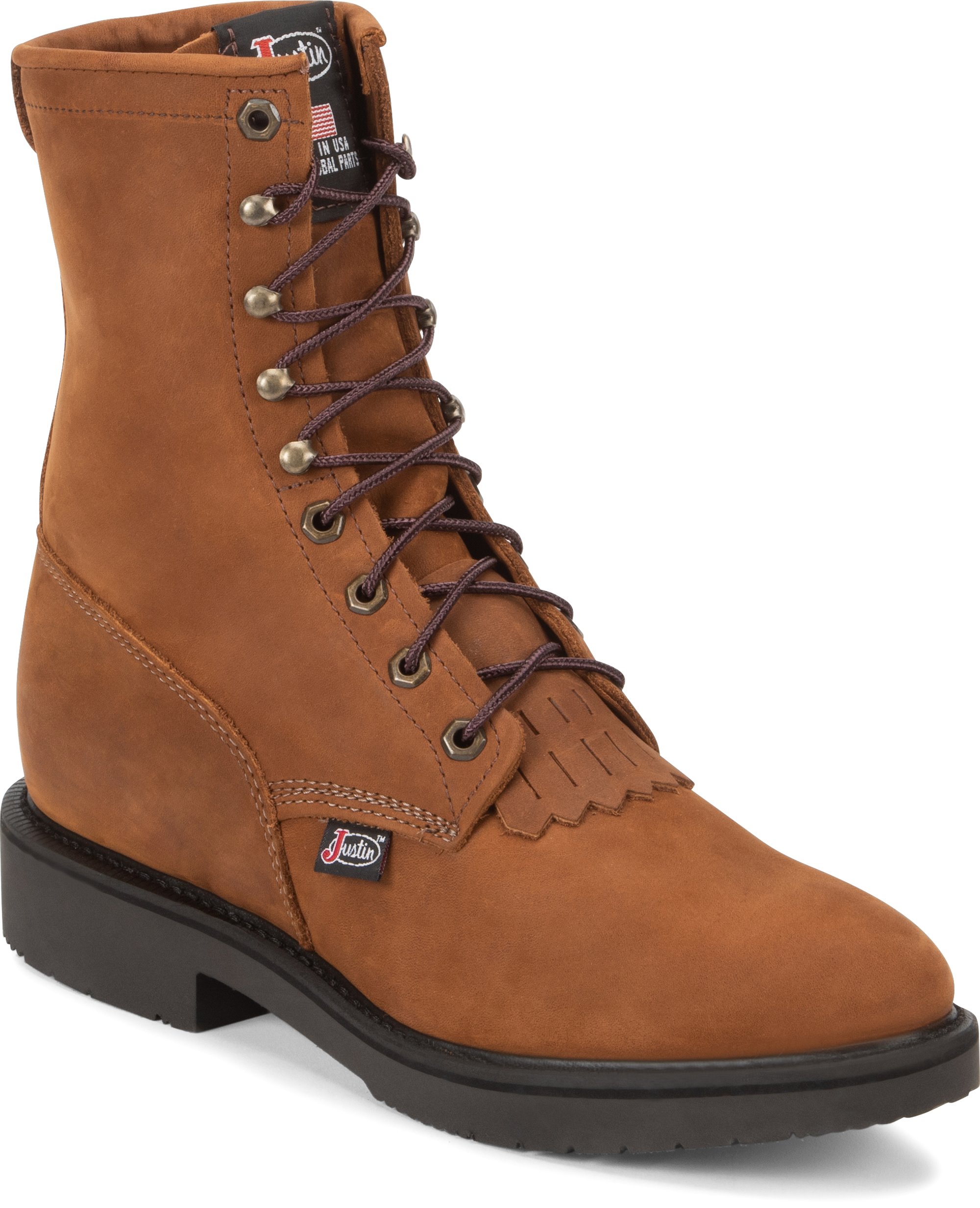 12 inch lace up work boots