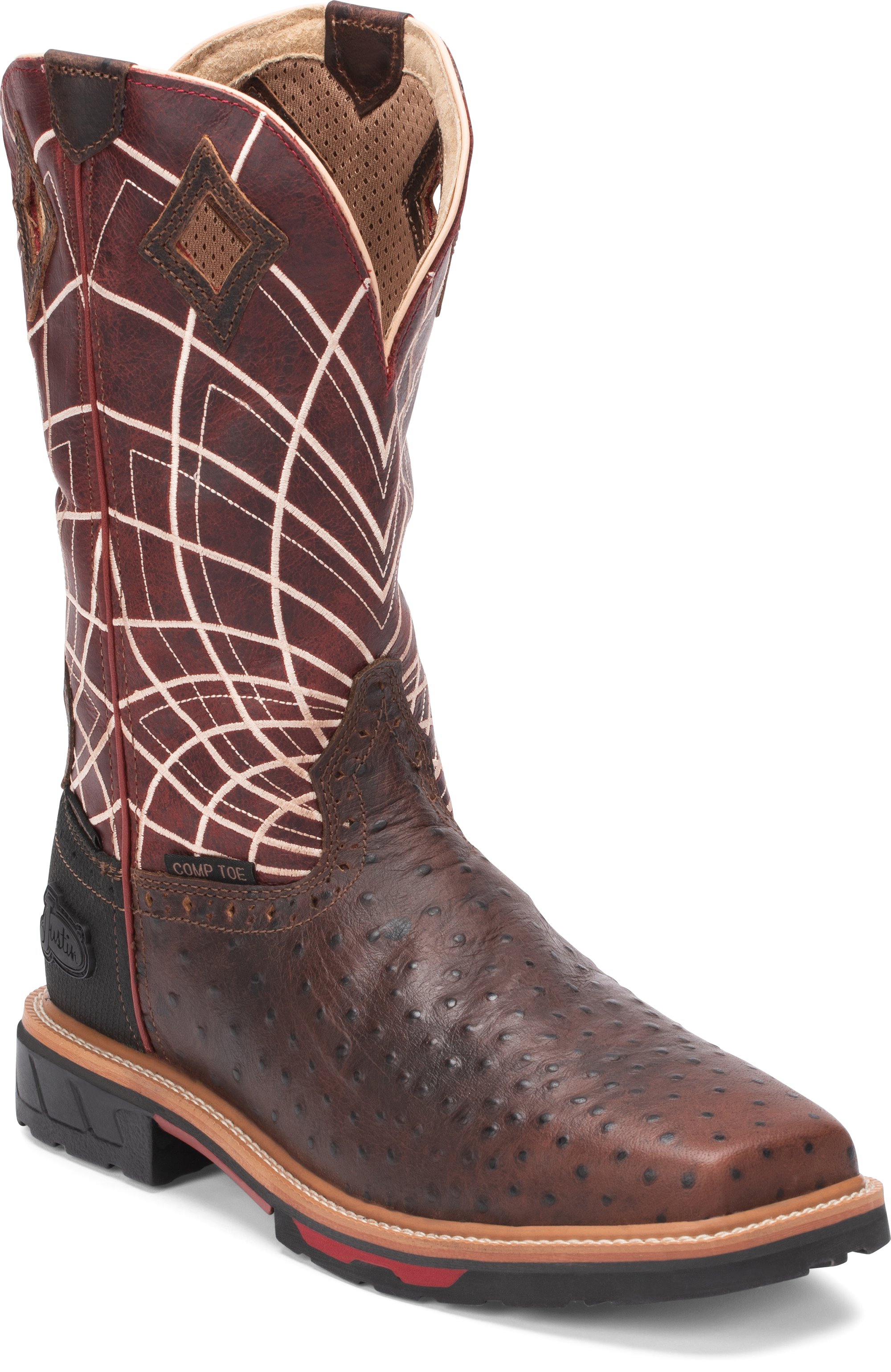 composite toe justin boots