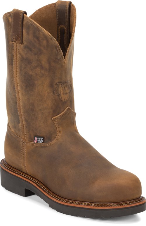 Justin Original Work Boots Blueprint Pullon Gaucho ST 11 in Rugged Tan ...