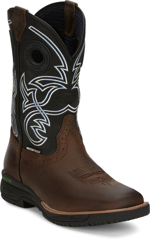 Justin Original Work Boots Nitread in Brown - Justin Original Work ...