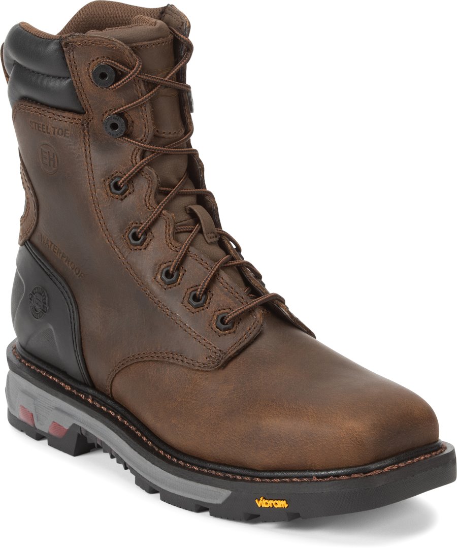 justin pipefitter boots