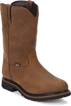 justin men's wyoming insulated waterproof work boots