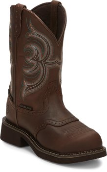 ladies western work boots