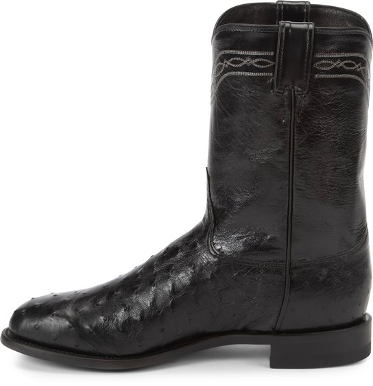 justin roper boots ostrich