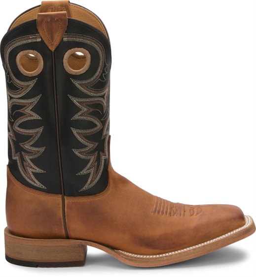 justin boots leather sole