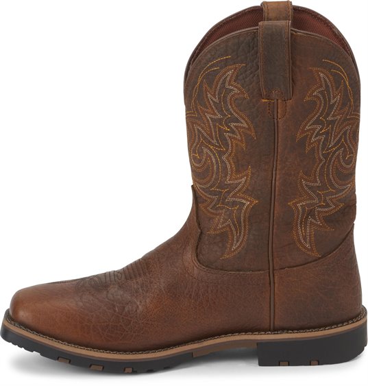 Justin Boots | Fireman Distressed Brown 