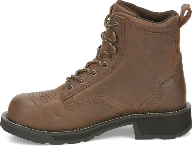 justin chukka steel toe