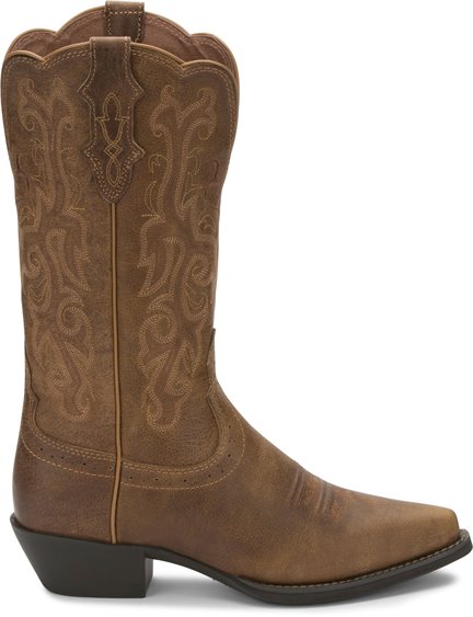 justin boots tan