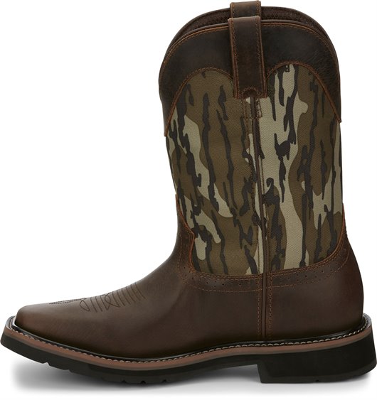 justin mossy oak boots