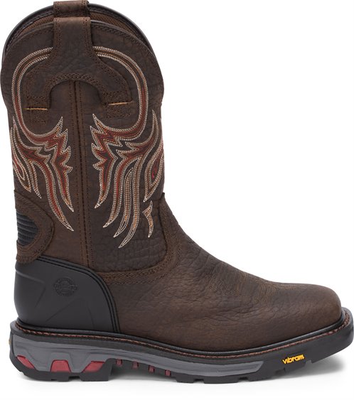 justin boots with vibram soles