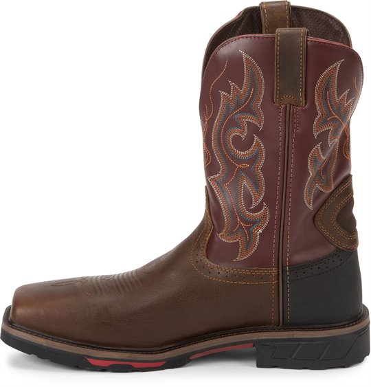 Justin Boots | Joist Safety Toe Brown 