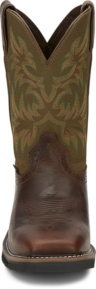 Justin Boots | Driller Safety Toe Brown 