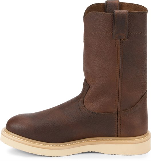 justin work boots wedge sole