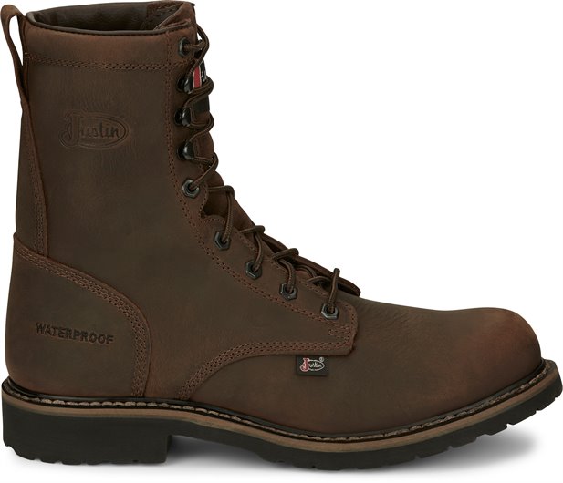 justin drywall steel toe boots