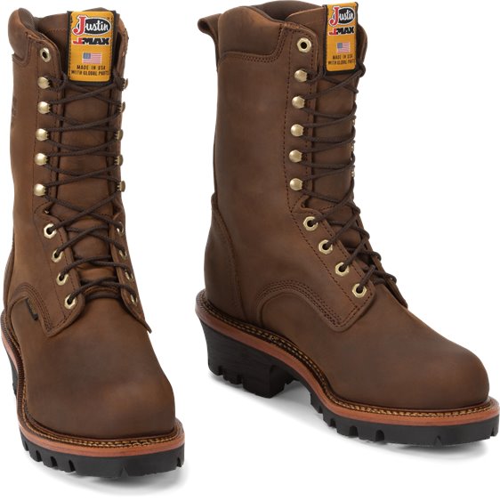 Justin Boots | Casement Safety Toe Aged 