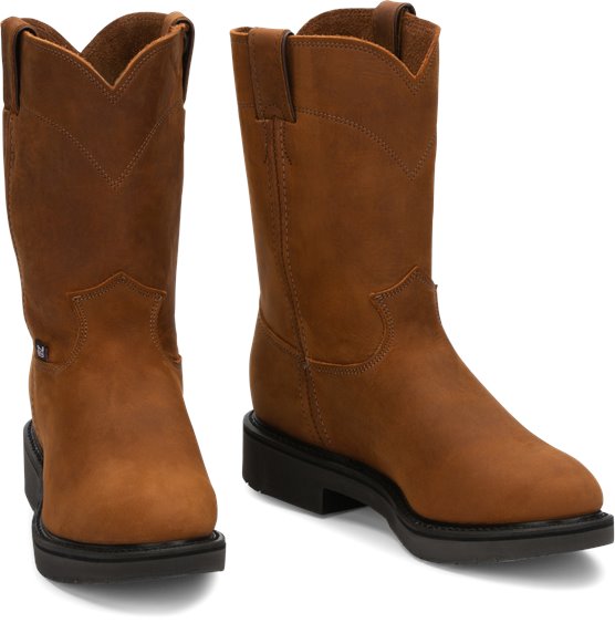 Origine Justin Enfiler Travail Bottes 4760 Made in the USA! 