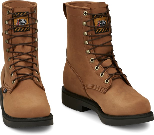 justin gore tex work boots