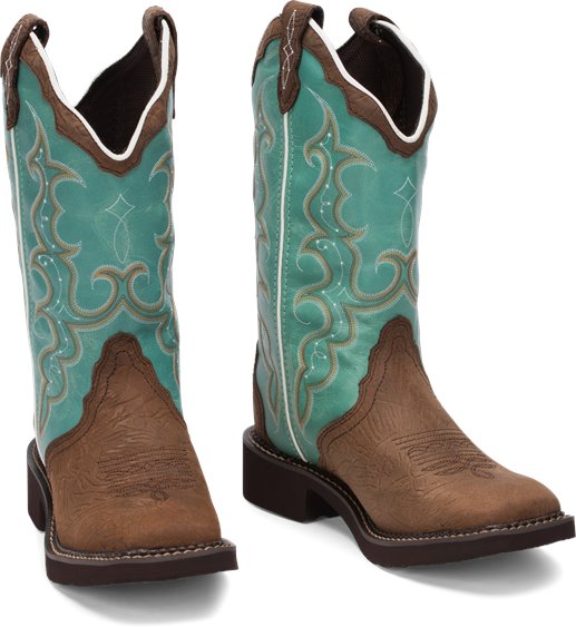 Justin Boots | Raya Distressed Brown #L2904