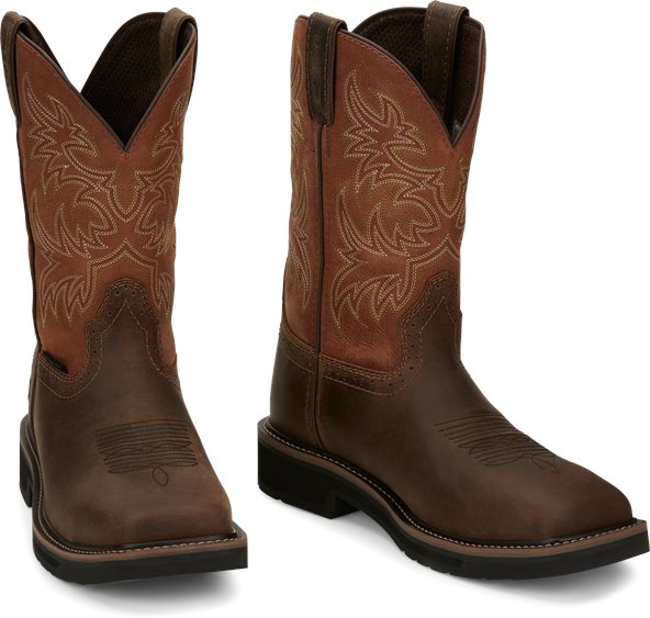 justin boots j flex comfort system