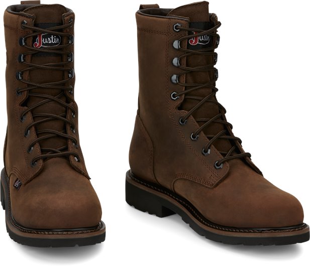 justin men's drywall boots