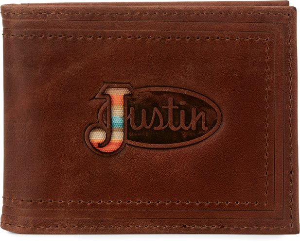 justin boots wallet