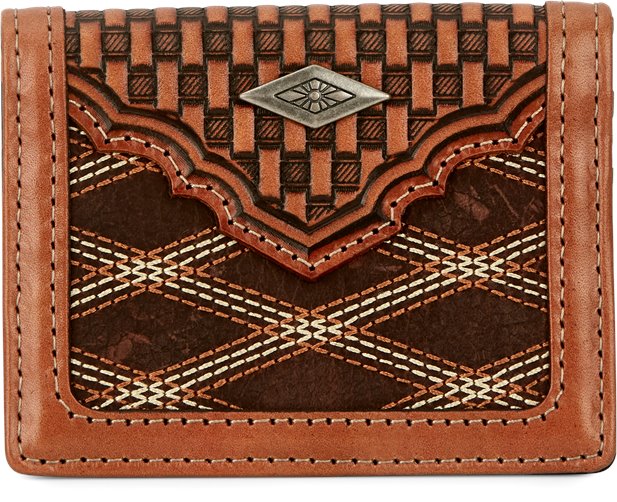 justin boots wallet