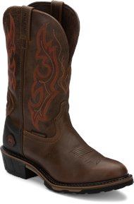 justin waterproof boots
