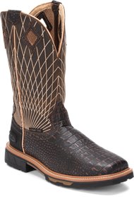 justin gator skin boots