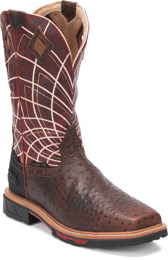 justin men's boots 3040