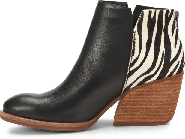 black zebra boots