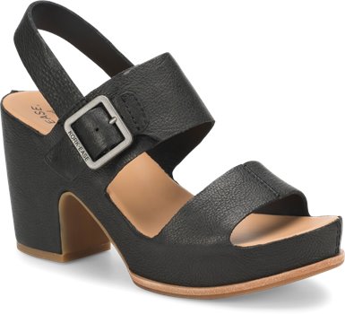 San Carlos - Black Korkease Womens Sandals